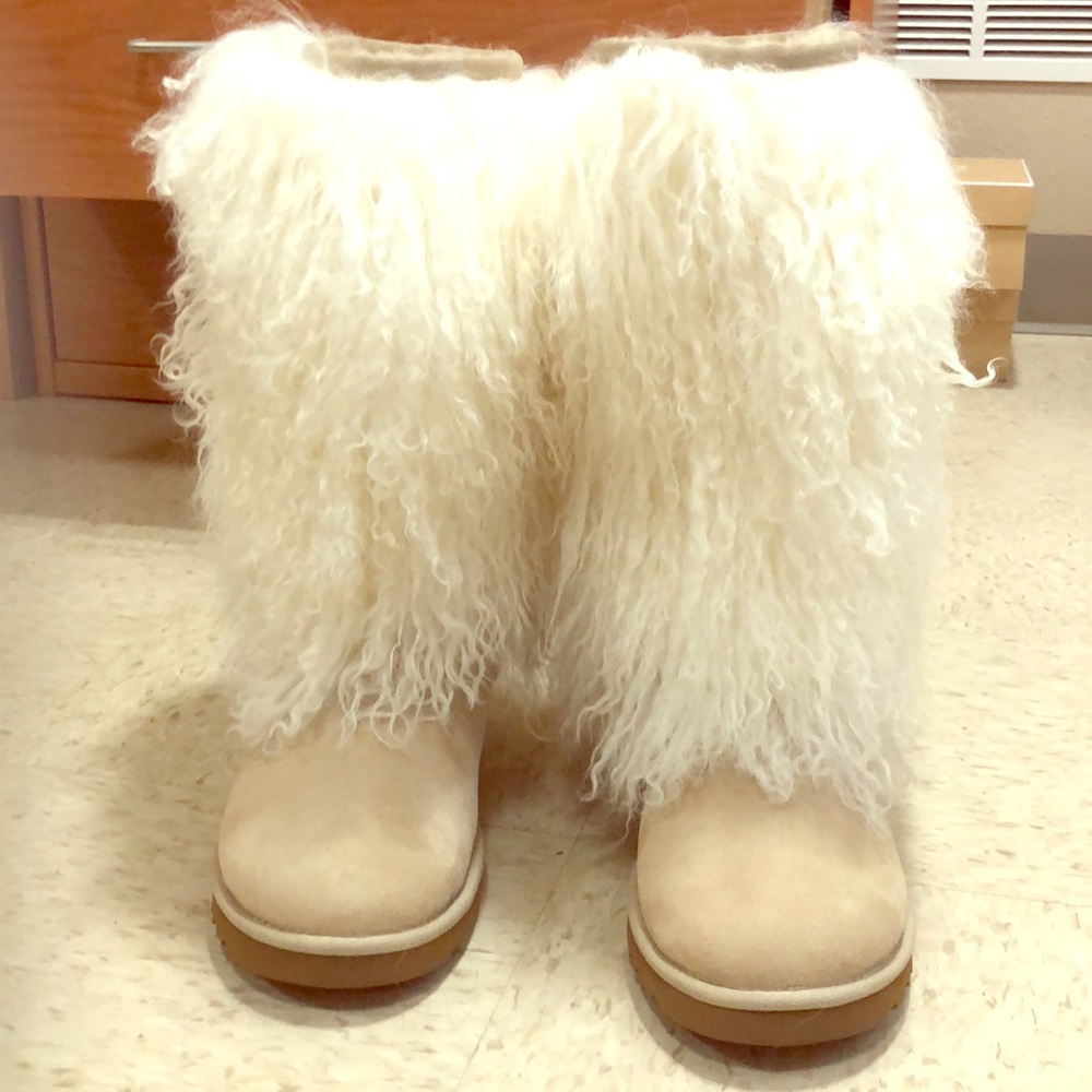 Mongolian fur W Tall Sheepskin Ugg